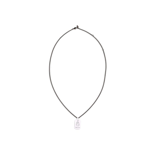 Alexander McQueen Silver Metal Necklace